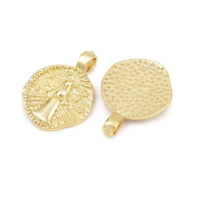 Brass Pendants KK-H093-06G-1