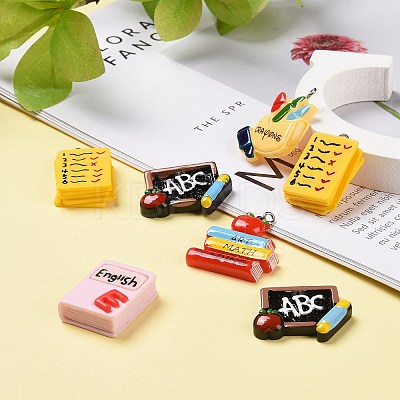 Resin Pendants RESI-SC0001-43-1