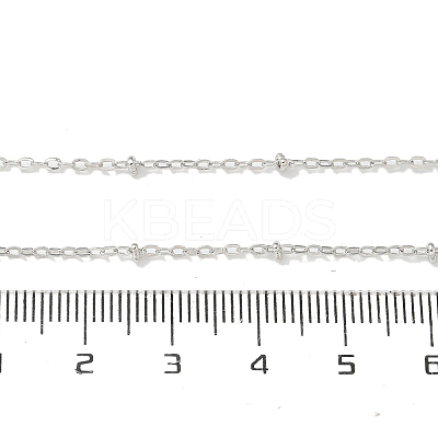 2mm Rack Plating Brass Satellite Chain Necklaces for Women Men MAK-L044-11P-1