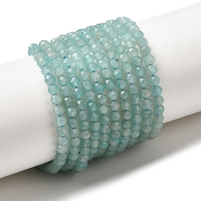 Natural Amazonite Beads Strands G-F509-25-3mm-1