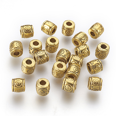 Tibetan Style Beads LS-GLF0089Y-NF-1