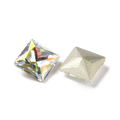 Light AB Style K9 Glass Cabochons RGLA-J039-D-001LA-1