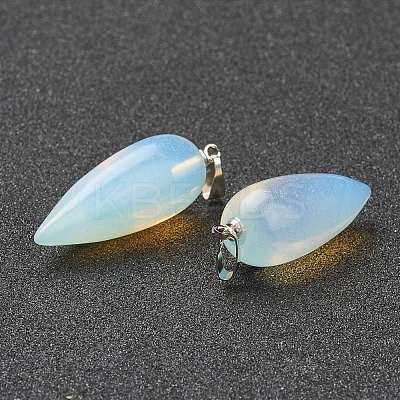 Opalite Pointed Pendants G-F705-01N-P-1