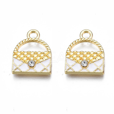 Alloy Enamel Pendants X-PALLOY-S133-009-1