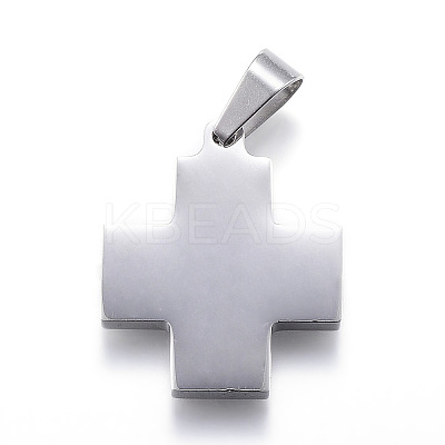 Non-Tarnish 304 Stainless Steel Pendants LS-STAS-G124-17P-1