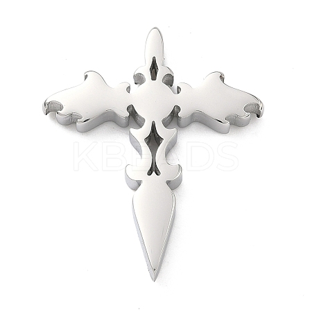 Easter 304 Stainless Steel Pendants STAS-G384-01H-P-1