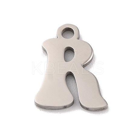 Non-Tarnish 201 Stainless Steel Charms STAS-U016-01P-R-1