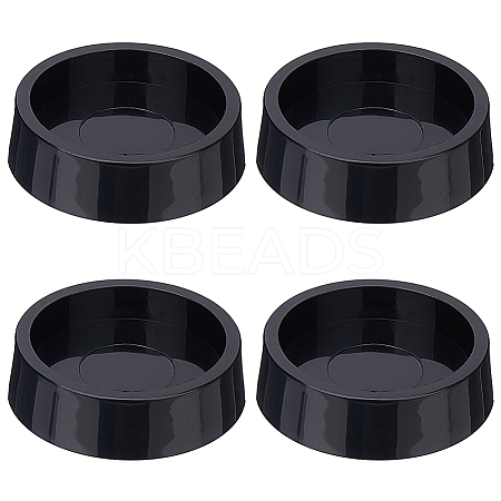 4Pcs Plastic Antislip Furniture Wheel Stopper FIND-GF0005-83-1