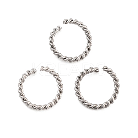Tarnish Resistant 304 Stainless Steel Open Jump Rings LS-STAS-F191-11P-C-1