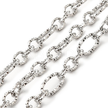 Tarnish Resistant 304 Stainless Steel Figaro Chain STAS-C079-20P-1
