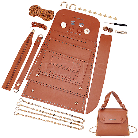   1 Set DIY Crossbody Bag Making Kits DIY-PH0009-56-1
