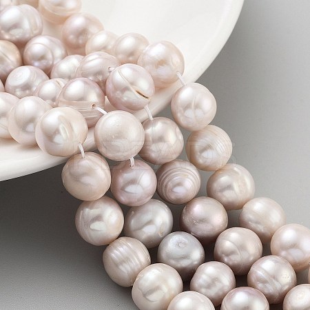 Natural Cultured Freshwater Pearl Beads Strands PEAR-C003-21E-1