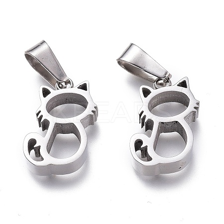 Tarnish Resistant 304 Stainless Steel Pendants LS-STAS-Z006-06P-1