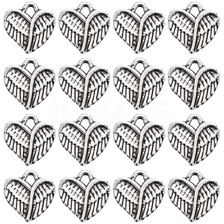 Tibetan Style Alloy Charms TIBE-SC0009-27-1