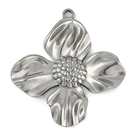 Anti-Tarnish 304 Stainless Steel Pendants STAS-M078-03D-P-1