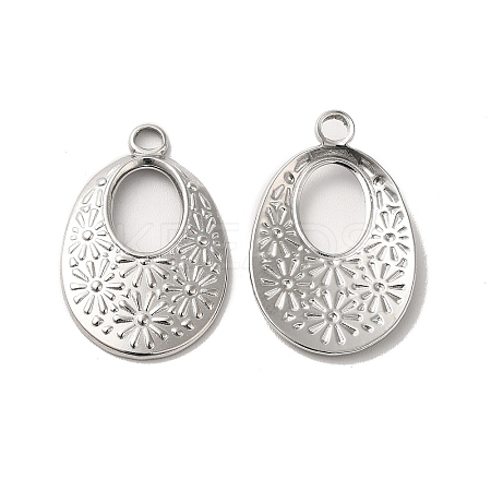 Non-Tarnish 304 Stainless Steel Pendant STAS-H212-22P-1