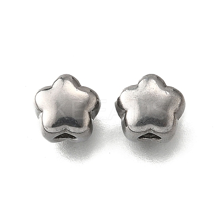 304 Stainless Steel Beads STAS-V009-07P-1