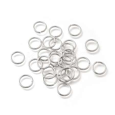 Brass Open Jump Rings KK-B147-03I-P-1