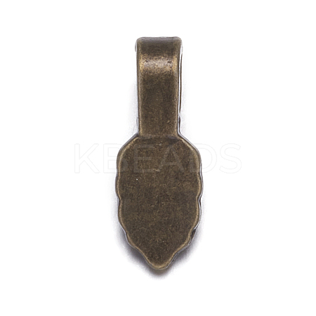 Tibetan Style Pendant Bails LS-MAB3357Y-1