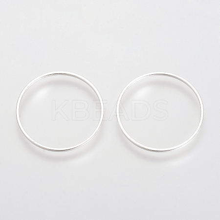 Brass Linking Rings KK-S327-06S-25mm-1