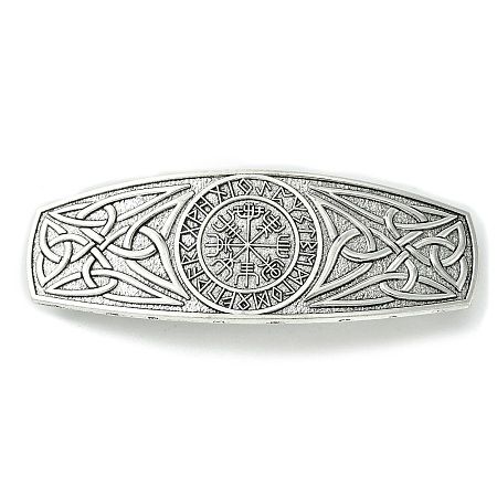 Alloy Hair Barrettes OHAR-C010-05G-AS-1