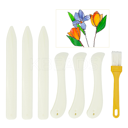 3 Bags 6Pcs ABS Plastic Letter Opener Knife Tools TOOL-OC0002-18-1