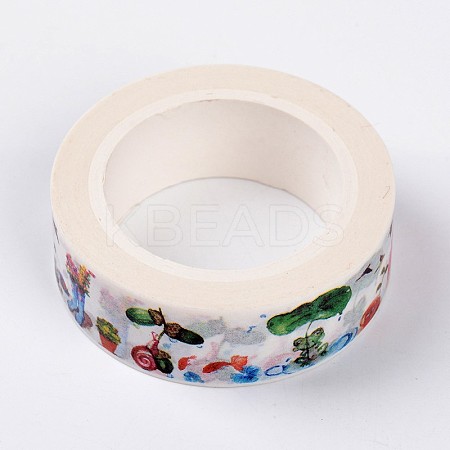 Fleeting Time Pattern DIY Scrapbook Decorative Paper Tapes DIY-I007-06-1