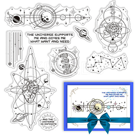 Custom PVC Plastic Clear Stamps DIY-WH0448-0130-1