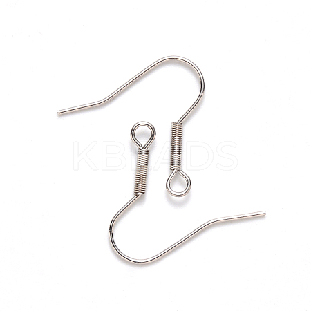 Tarnish Resistant 304 Stainless Steel Earring Hooks STAS-S111-008-1