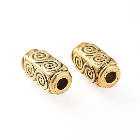 Tibetan Style Alloy Beads GLF0044Y-NF-1