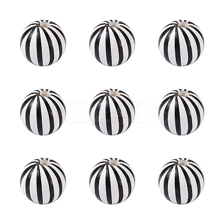 Natural Wooden Beads WOOD-TAC0010-04B-1
