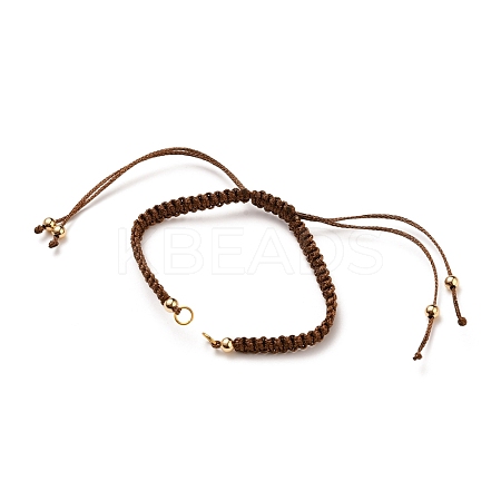 Adjustable Braided Polyester Cord Bracelet Making AJEW-JB00760-06-1