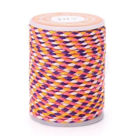 4-Ply Polycotton Cord with Metallic Thread OCOR-Z003-D23-1