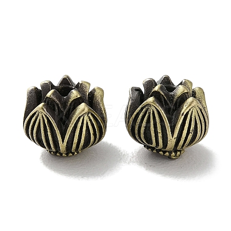 Tibetan Style Brass Beads KK-M284-60AB-1