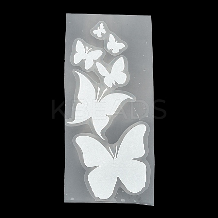 PET Reflective Sticker Car Decoration AJEW-WH0200-32-1