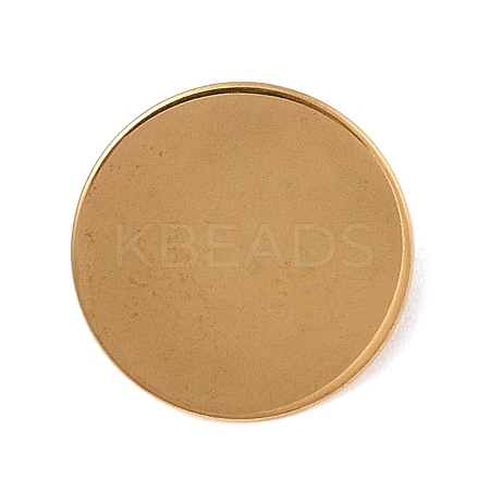 Brooch Cabochon Settings STAS-K254-05B-G-1