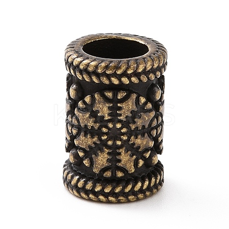 304 Stainless Steel European Beads LS-STAS-M301-10AB-1