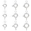 GOMAKERER 925 Sterling Silver Spring Ring Clasps with Open Jump Rings STER-GO0001-04S-1