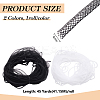 2Pcs 2 Colors Polyester Mesh Tubing OCOR-BC0006-89-2