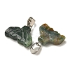 Natural Indian Agate Pendants G-Z067-01P-08-3