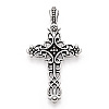 Tibetan Style Alloy Cross Gothic Pendants LS-X-TIBEP-371-AS-LF-1