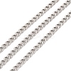 304 Stainless Steel Cuban Link Chains CHS-K016-03A-P-1