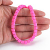 Handmade Polymer Clay Beads Strands CLAY-T020-09A-5