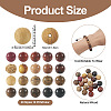 200Pcs 20 Styles Wood Beads WOOD-TA0001-79-3