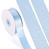 1 Roll Imitation Leather Polyester Ribbon LC-TA0001-02B-2