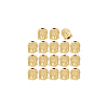 18Pcs Alloy Bead PALLOY-BC0001-14-7