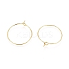 Ion Plating(IP) 316L Surgical Stainless Steel Hoop Earring Findings LS-STAS-D164-02G-A-2