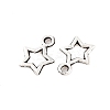 Tibetan Style Alloy Star Charms LS-X-TIBEB-O004-29-3