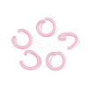 Spray Painted Iron Open Jump Rings IFIN-T017-04C-12-1
