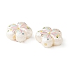 Printed Opaque Acrylic Beads OACR-B054-01J-2